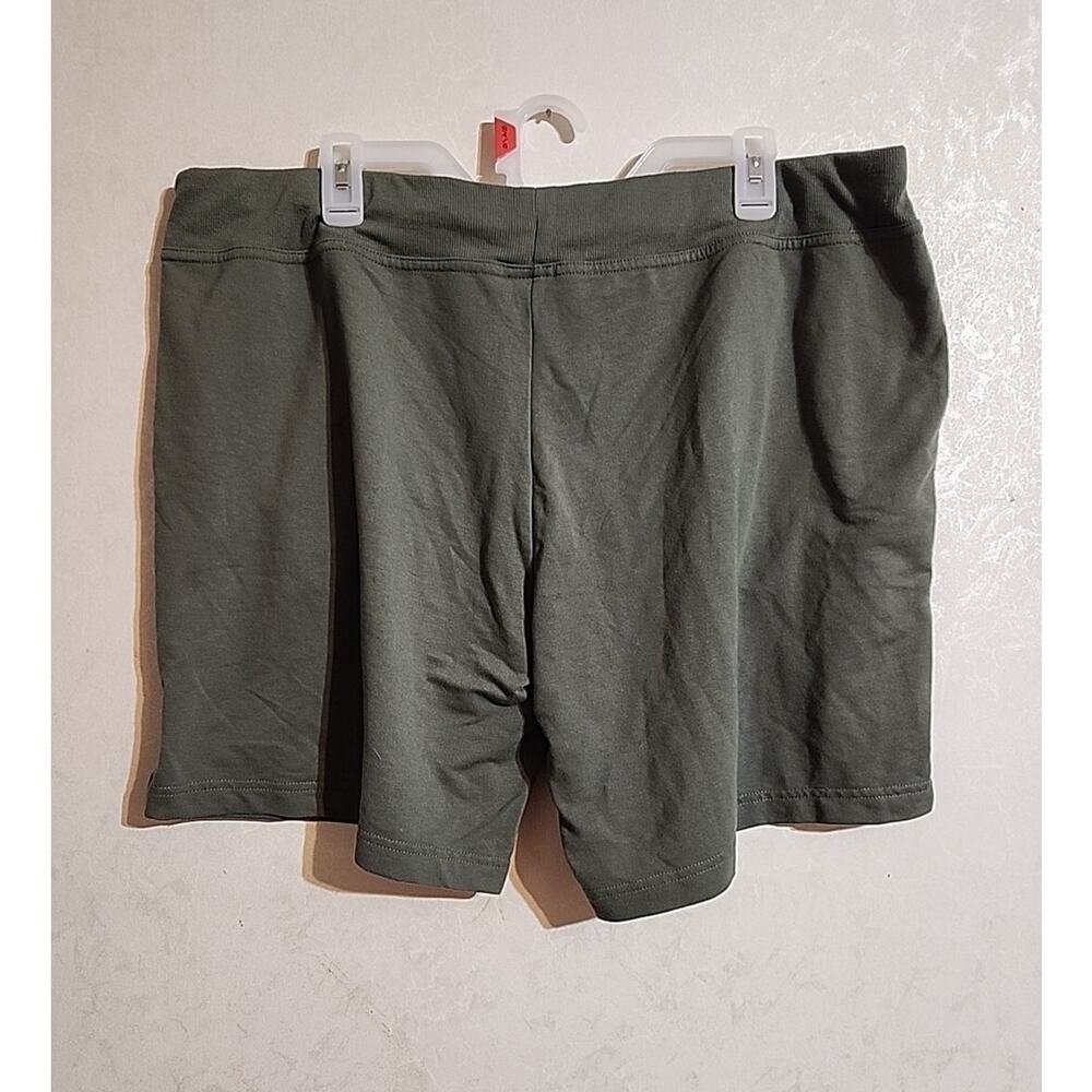 Athletic Works Athletic Shorts Green 3XL (22) Elastic Drawstring Waist Pockets - Picture 6 of 6